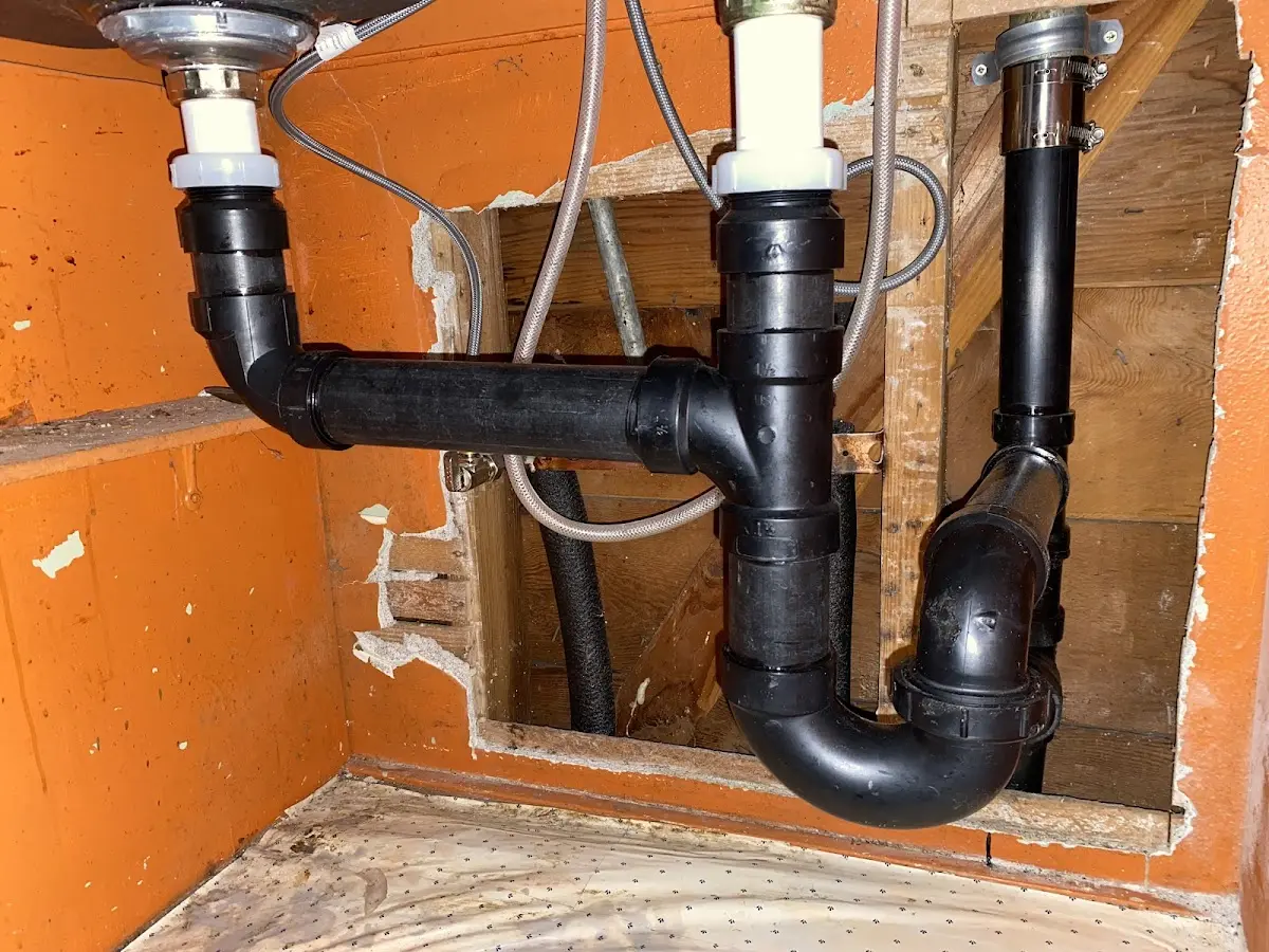 Professional Plumbing Inspection equipment and tools on the job in Maine